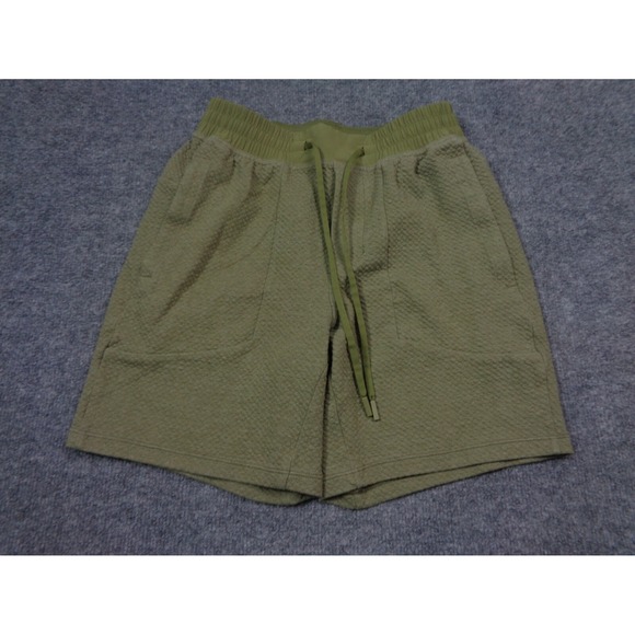Lemon Other - Lululemon Shorts Mens S Green At Ease 7 in Inseam Unlined